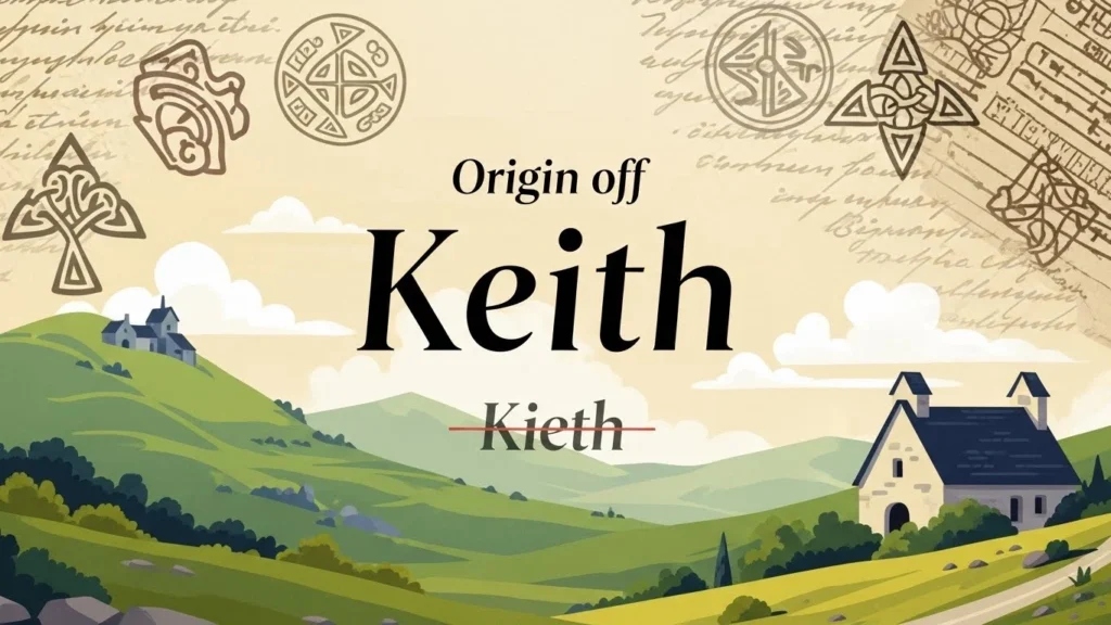 The Origin of Keith or Kieth
