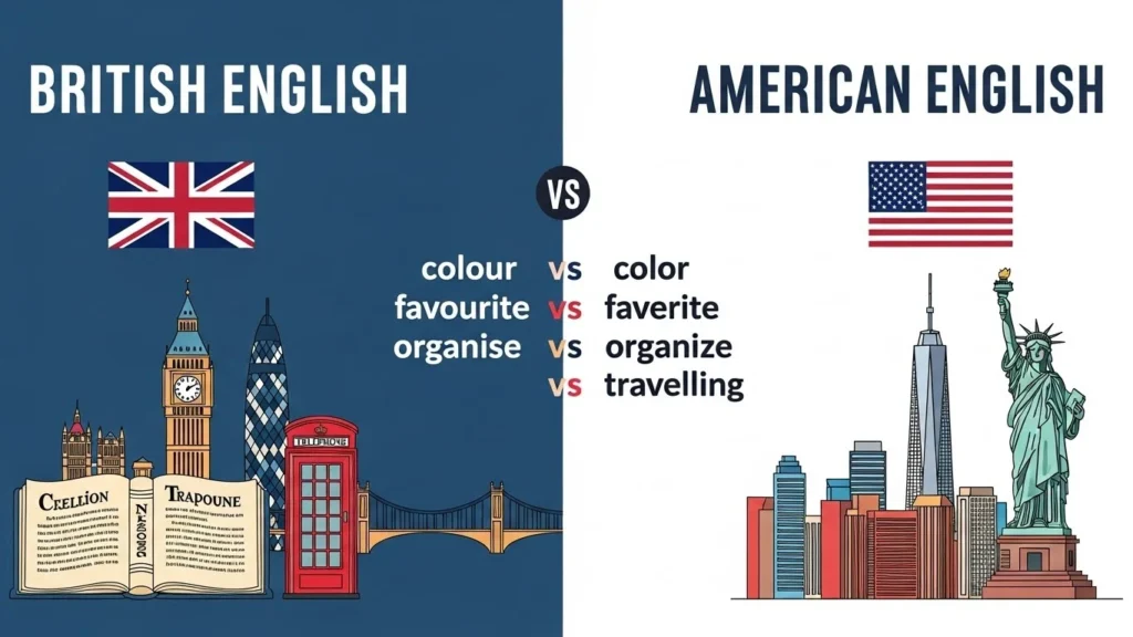 British English vs American English Spelling