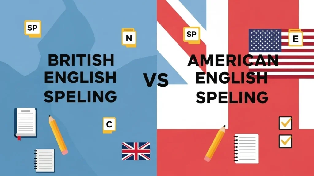 British English vs American English Spelling