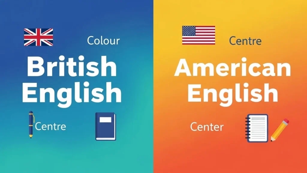 British English vs American English Spelling