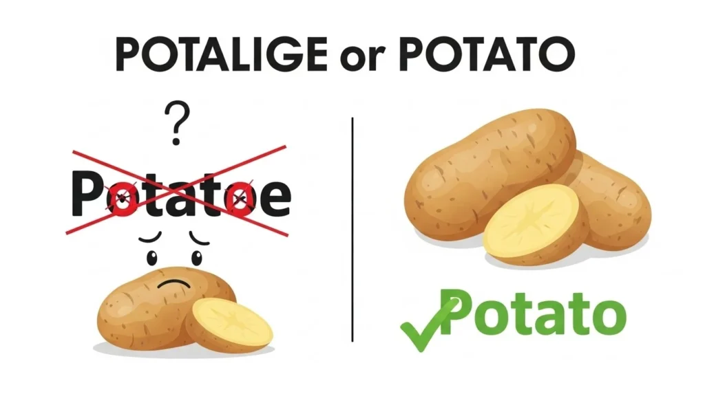 Potatoe or Potato Quick Answer