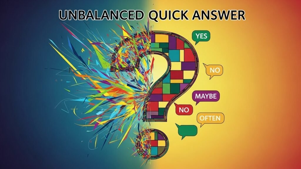 Runbalanced or Imbalanced  : Quick Answer