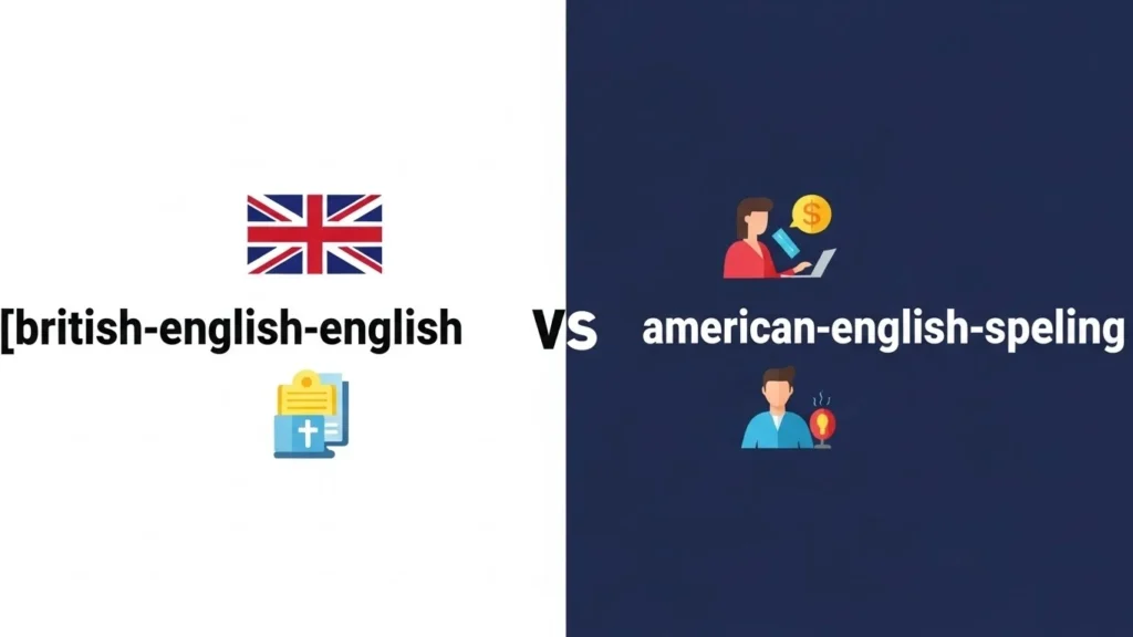British English vs American English Spelling
