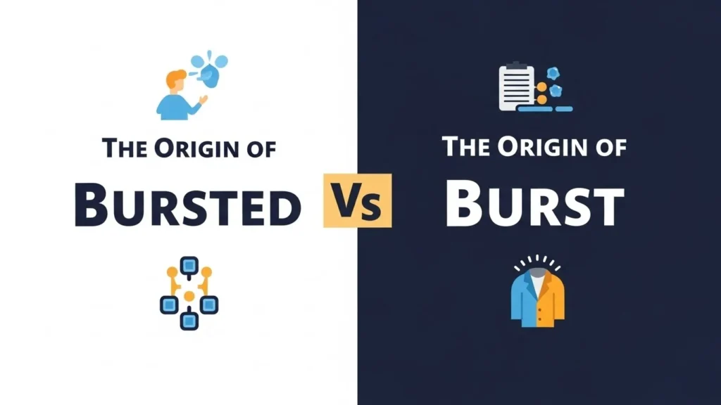 The Origin of Bursted or Burst