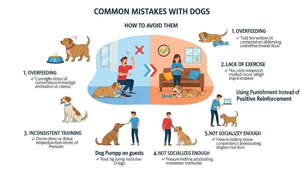 Common Mistakes with Dogs or Dog's