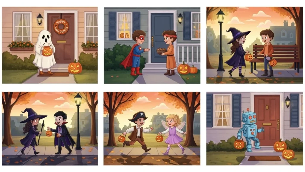 Trick or Treators in Everyday Examples