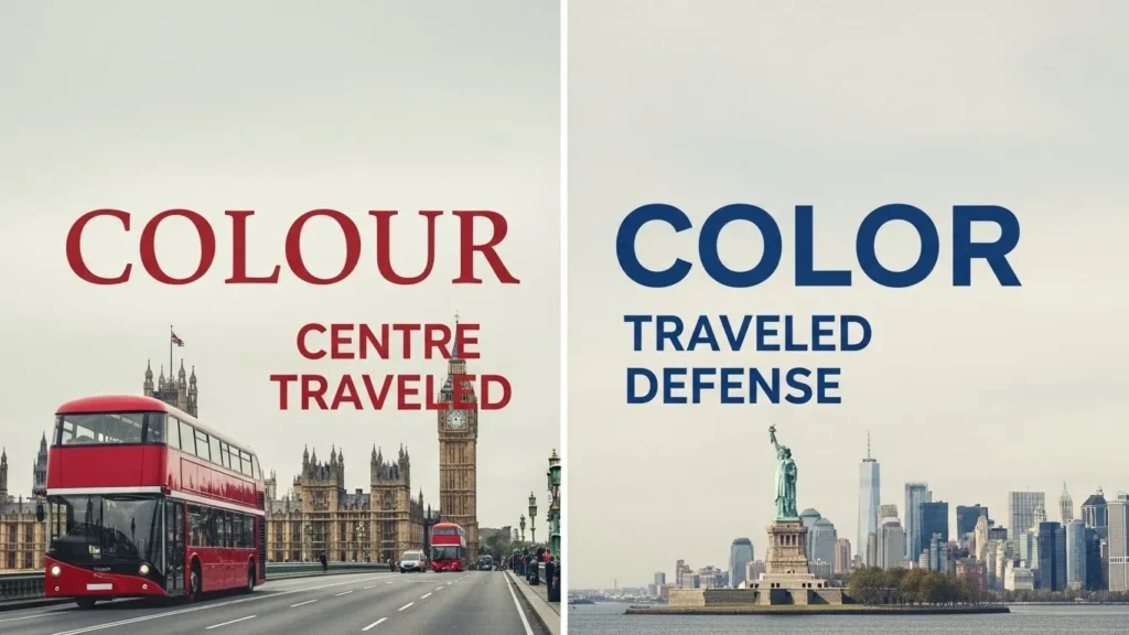 British English vs American English Spelling