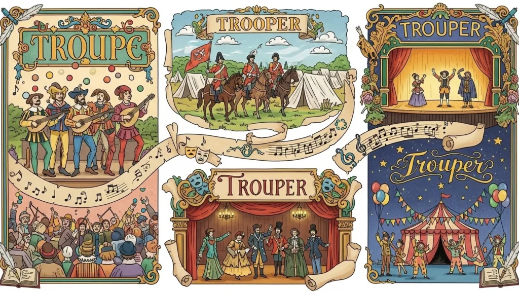 The Origin of Trouper or Trooper