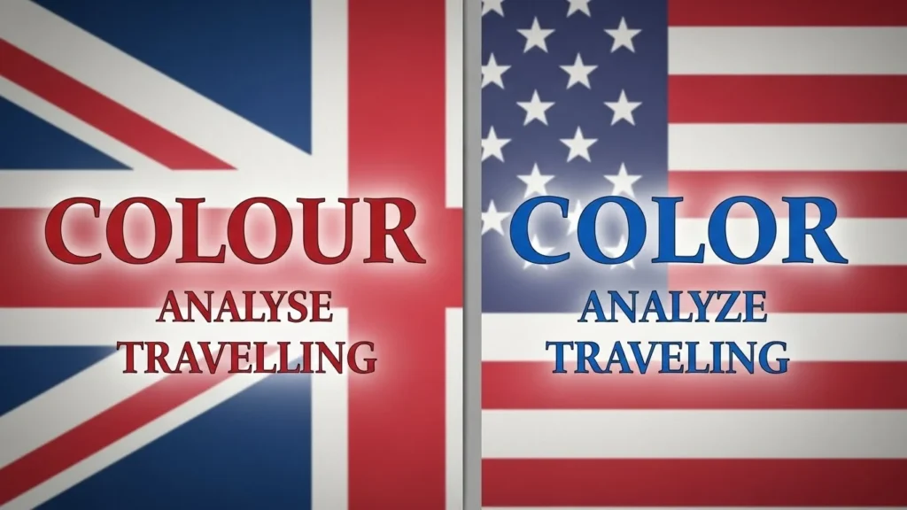 British English vs American English Spelling