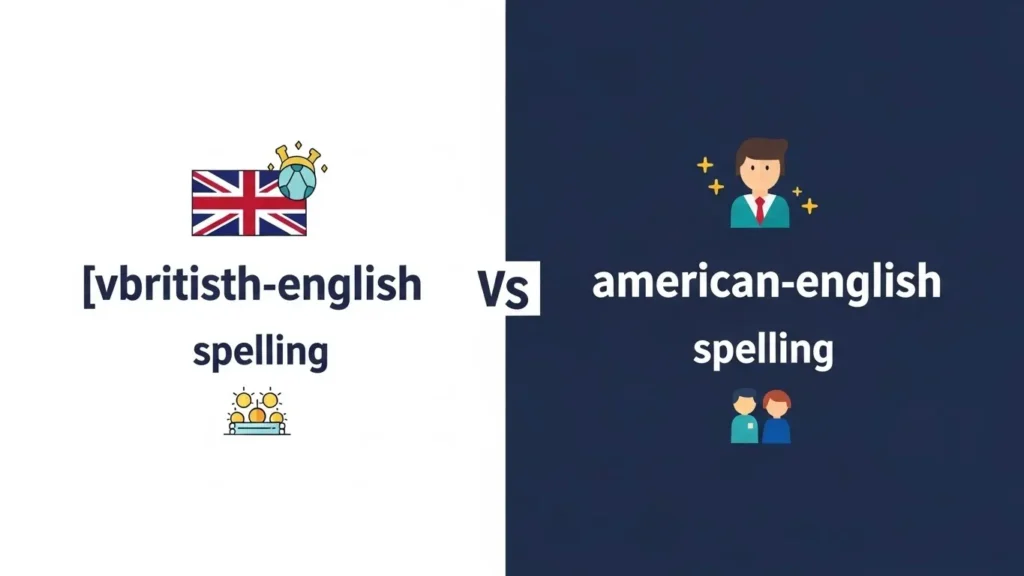 British English vs American English Spelling