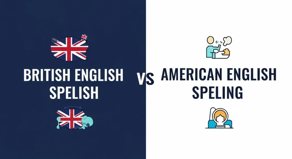 British English vs American English Spelling
