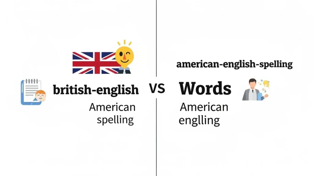 British English vs American English Spelling