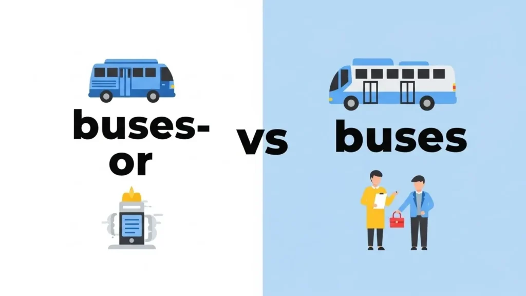 Busses or Buses: Quick Answer