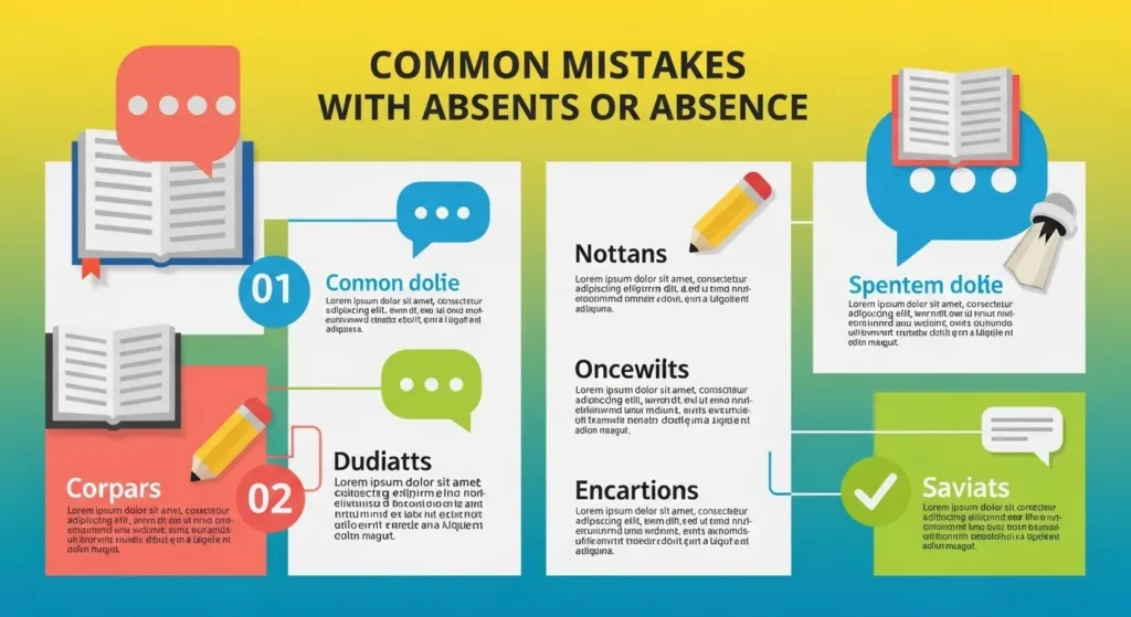 Common Mistakes with Absents or Absence