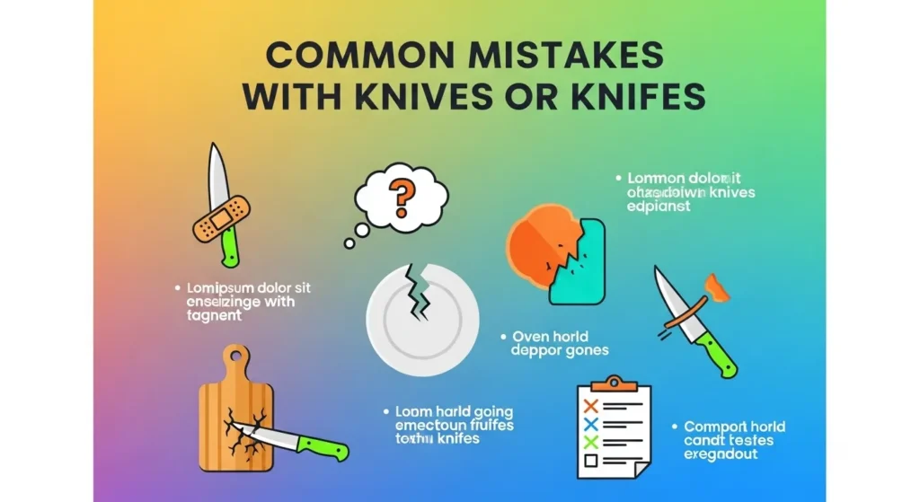 Common Mistakes with Knives or Knifes