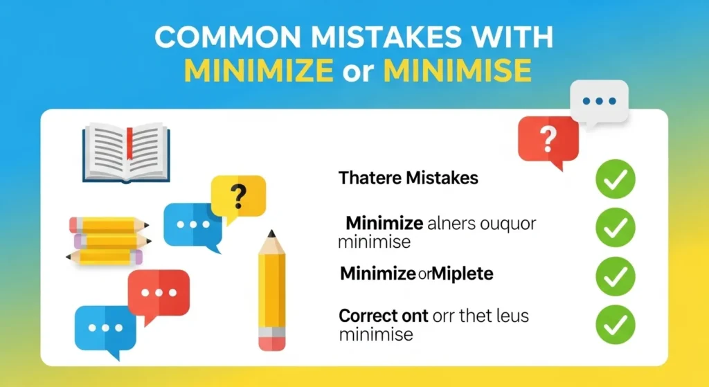 Common Mistakes with Minimize or Minimise