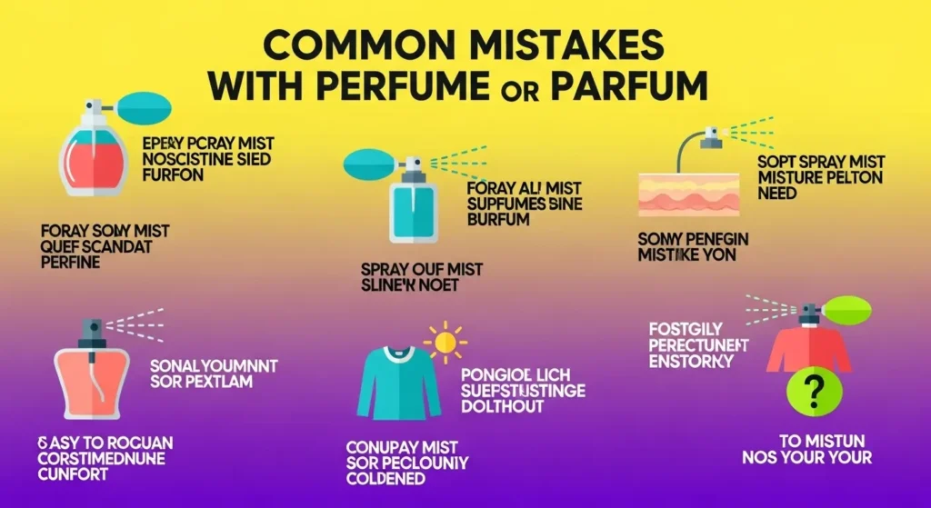 Common Mistakes with Perfume or Parfum
