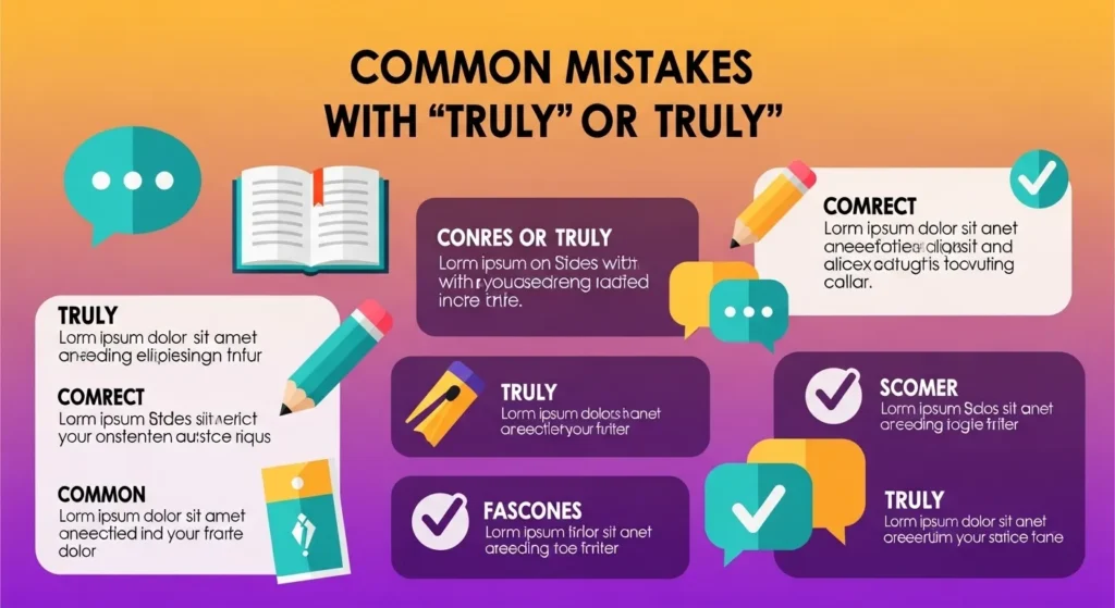 Common Mistakes with Truely or Truly
