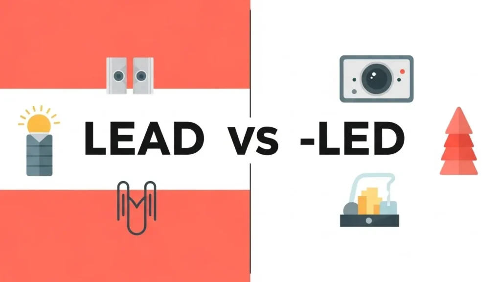 Comparison Table:Lead vs Led