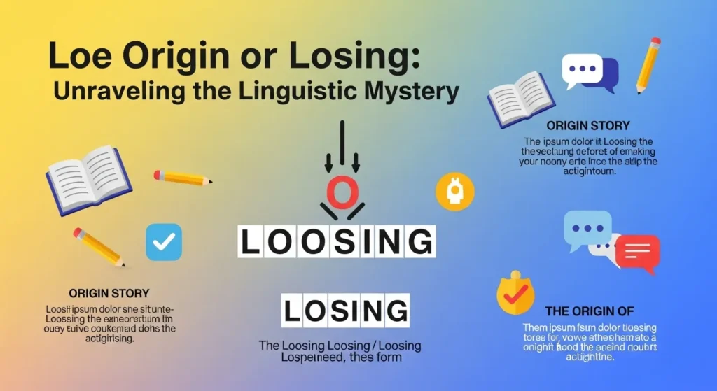 The Origin of Loosing or Losing