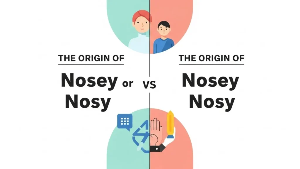The Origin of Nosey or Nosy