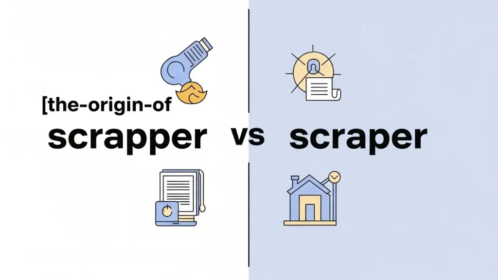 The Origin of Scrapper or Scrapere
