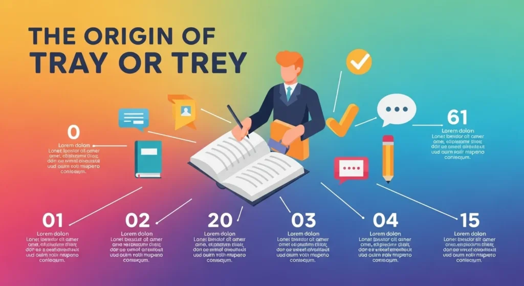 The Origin of Tray or Trey