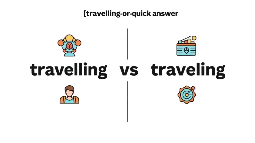 Travelling or Traveling: Quick Answer