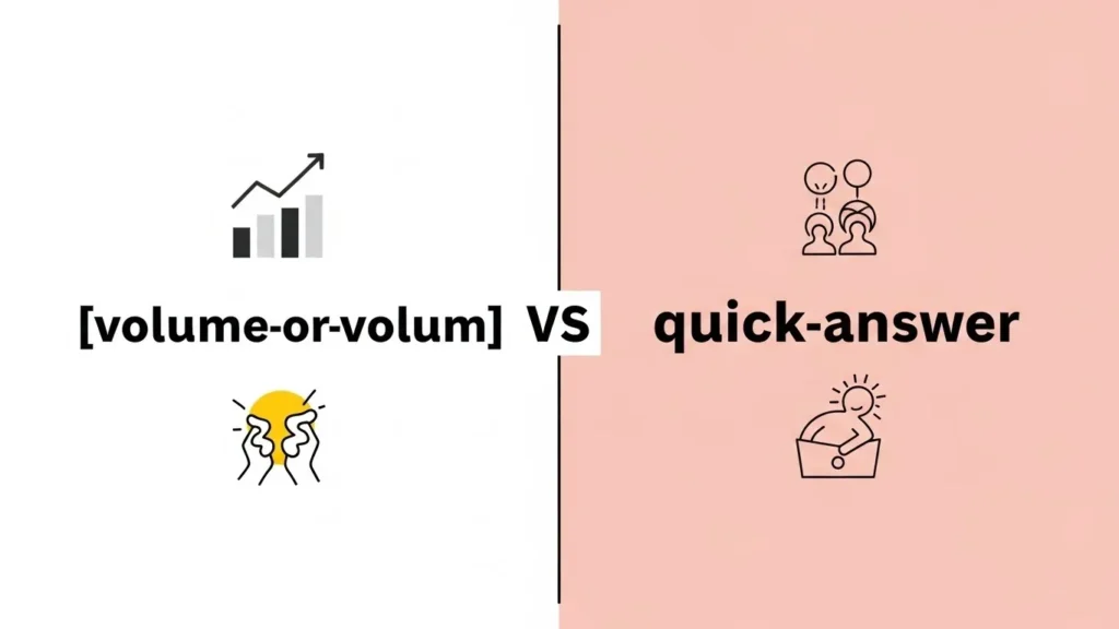 Volume or Volumn:Quick Answer