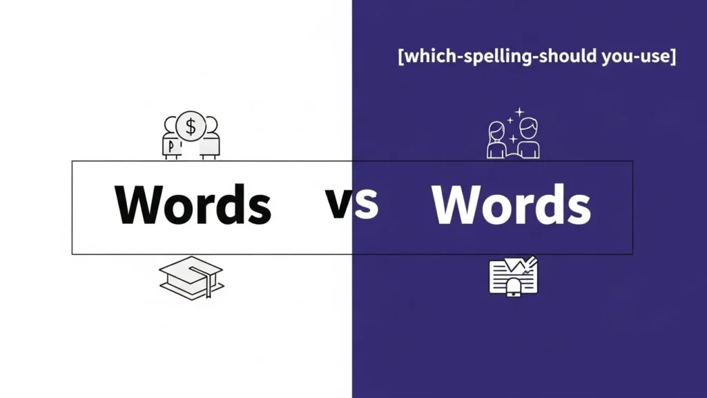 Which Spelling Should You Use?