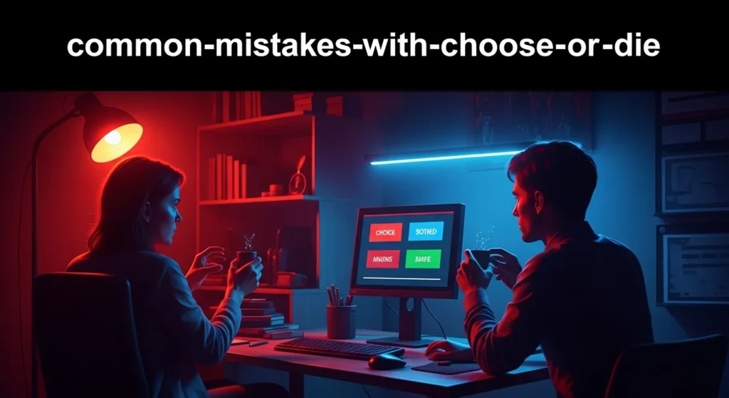 Common Mistakes with Choose or Die
