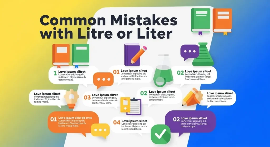 Common Mistakes with Litre or Liter