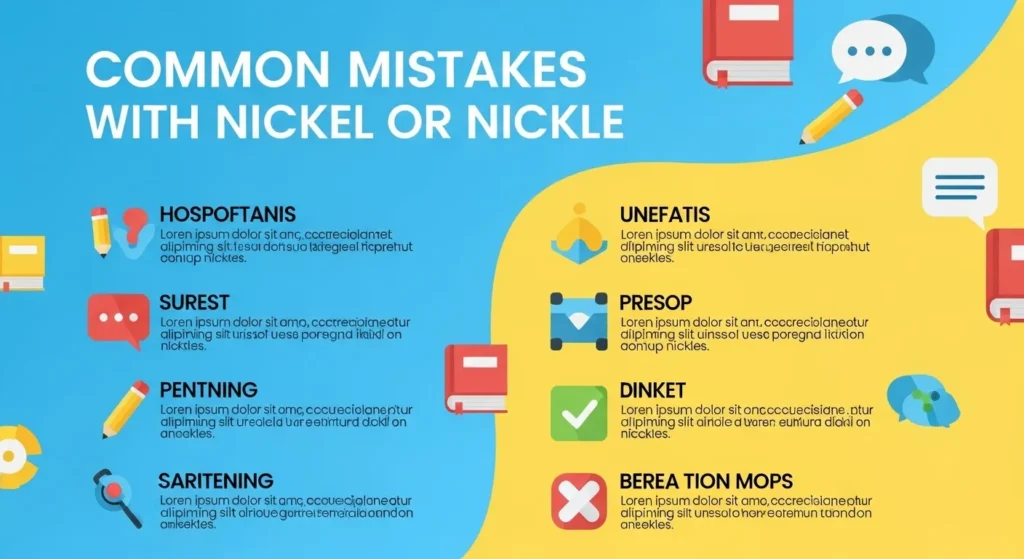 Common Mistakes with Nickel or Nickle