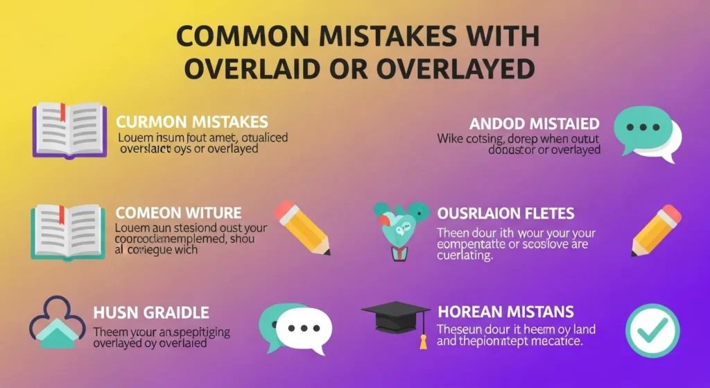 Common Mistakes with Overlaid or Overlayed