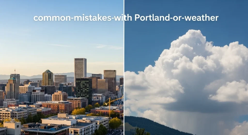 Common Mistakes with Portland OR Weather