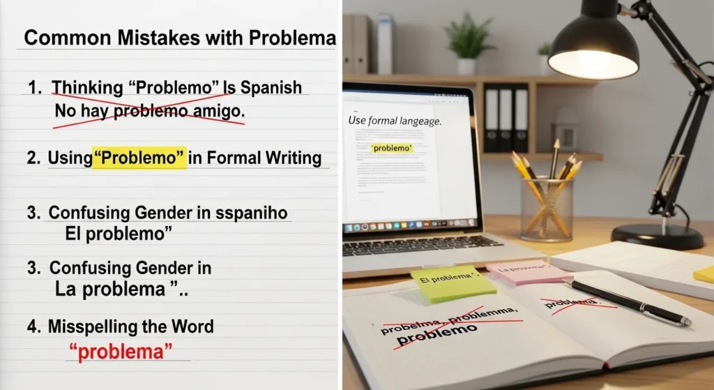 ⚠️ Common Mistakes with Problemo or Problema