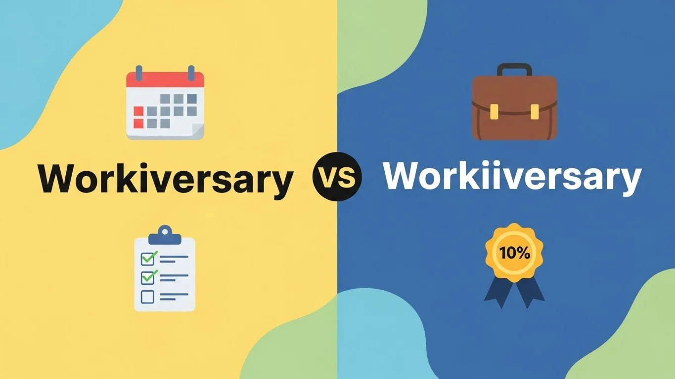 workiversary or workaversary