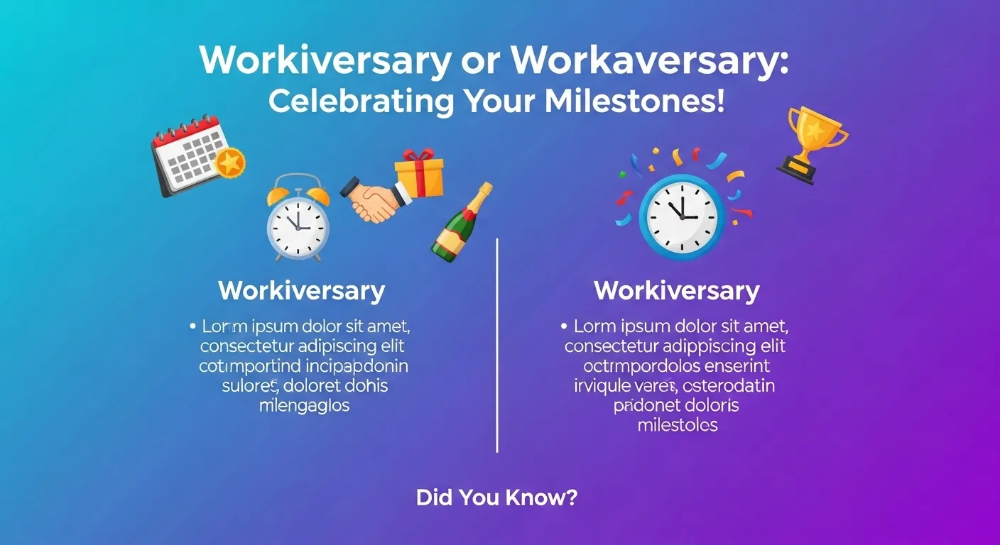 workiversary or workaversary