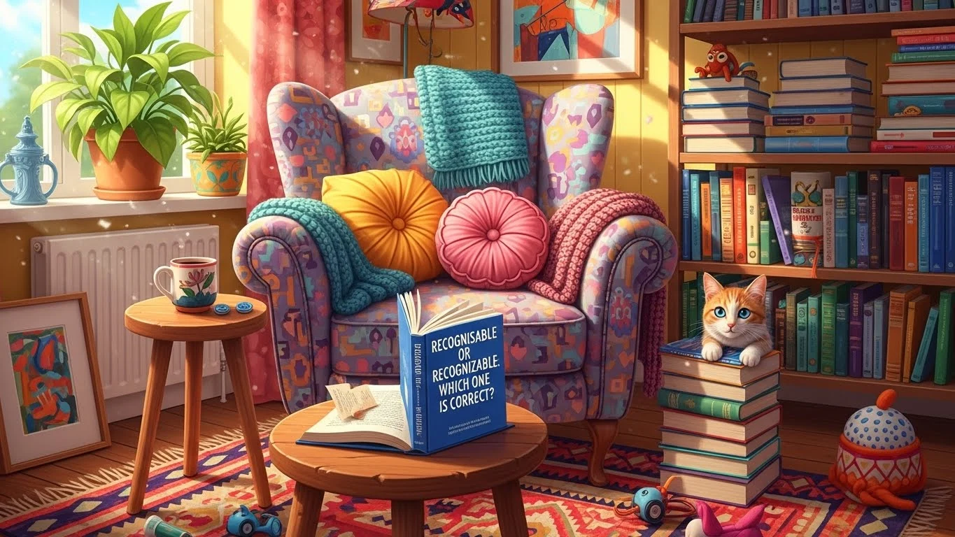 recognisable or recognizable