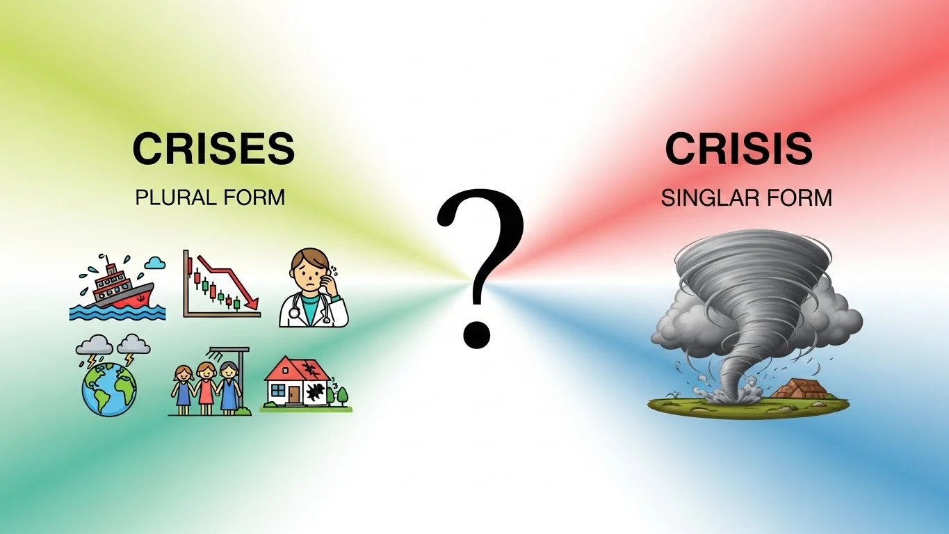 crises or crisis