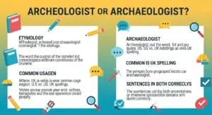 archeologist or archaeologist