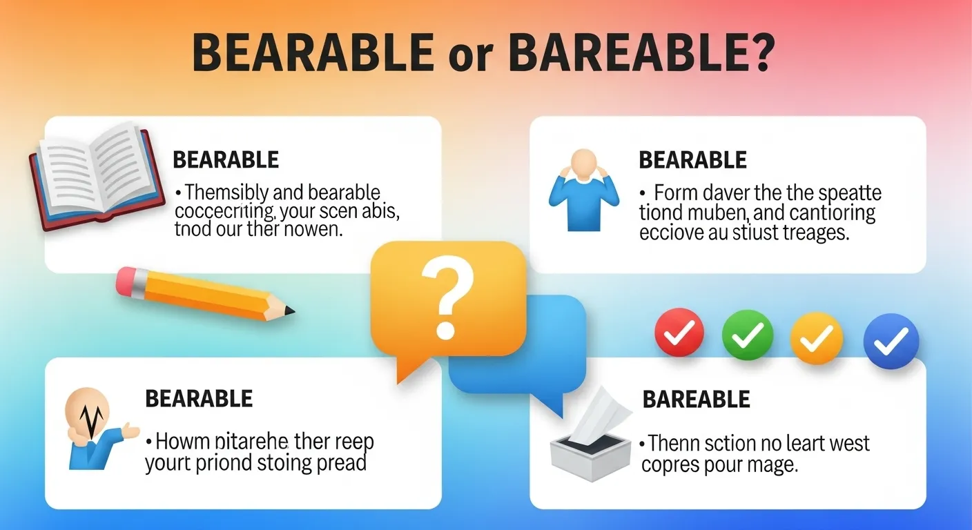 bearable or bareable