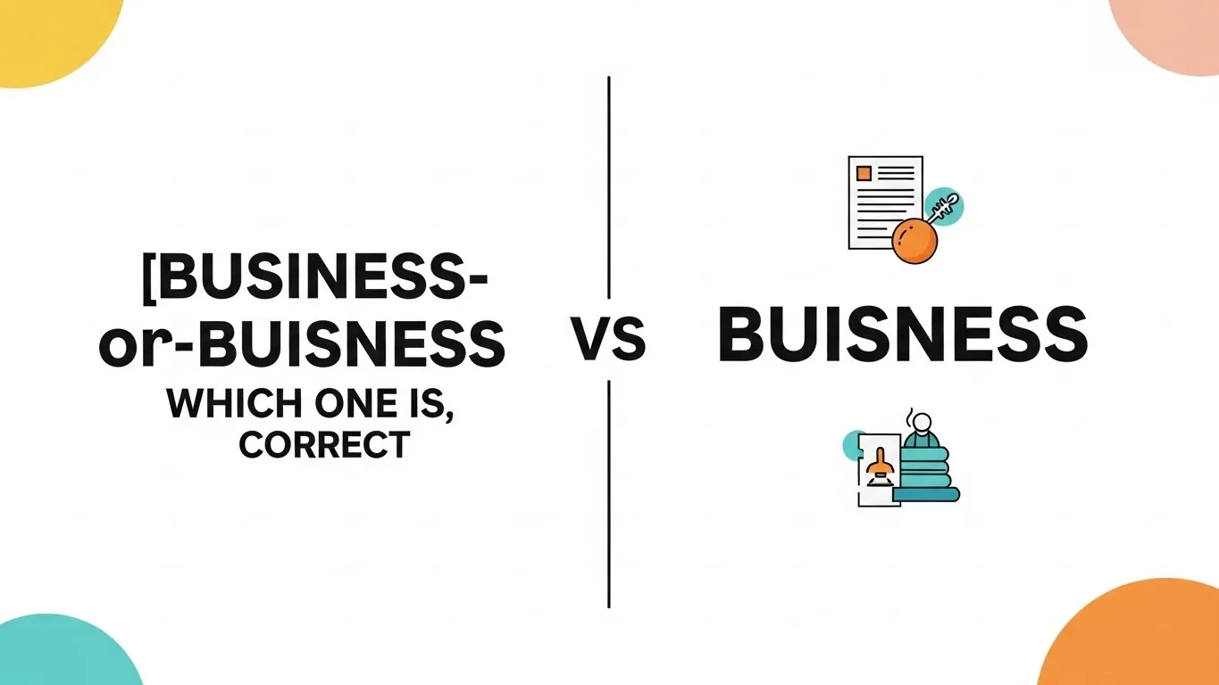 Business or Buisness