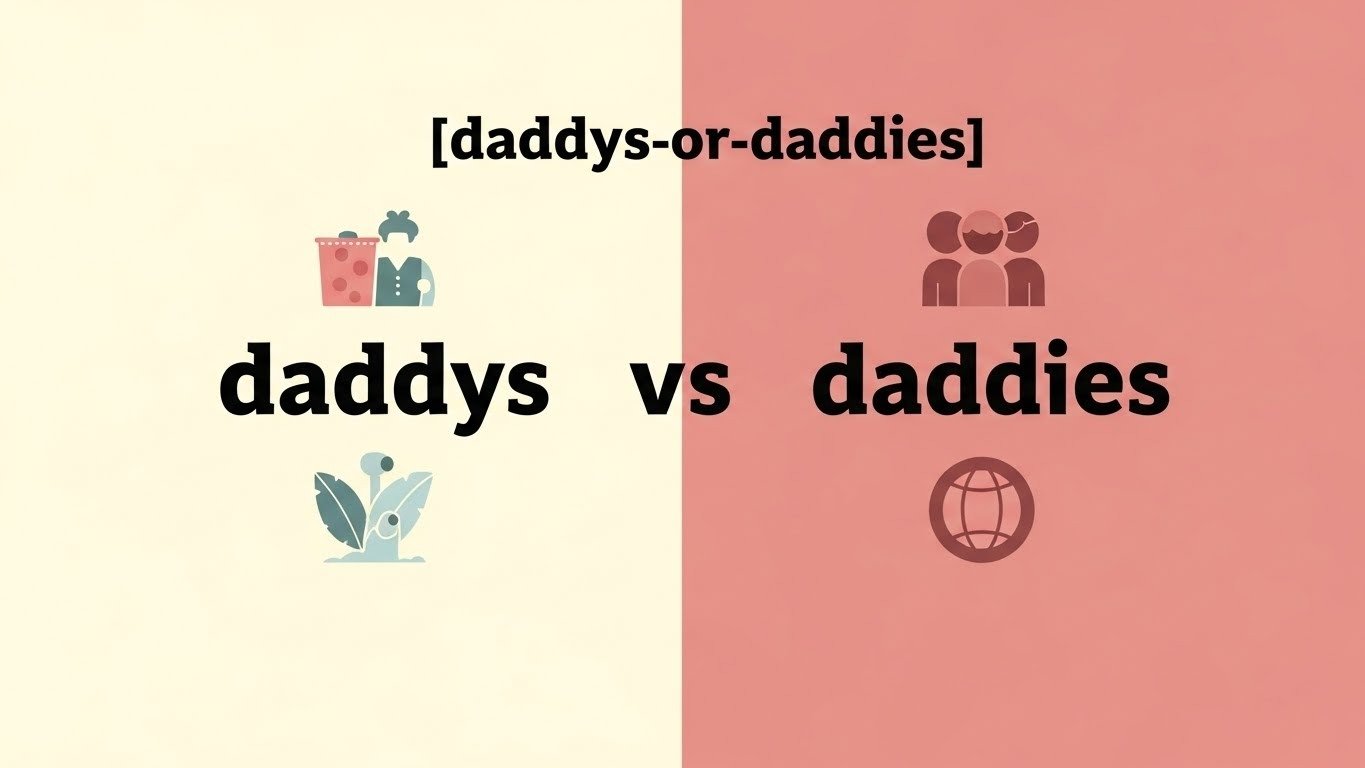 daddy's or daddies