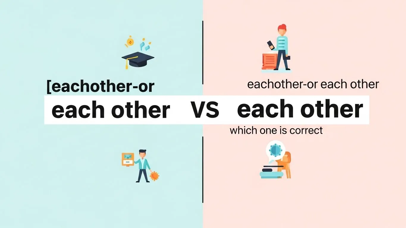 eachother or each other