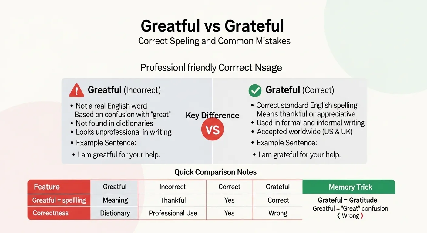 greatful or grateful