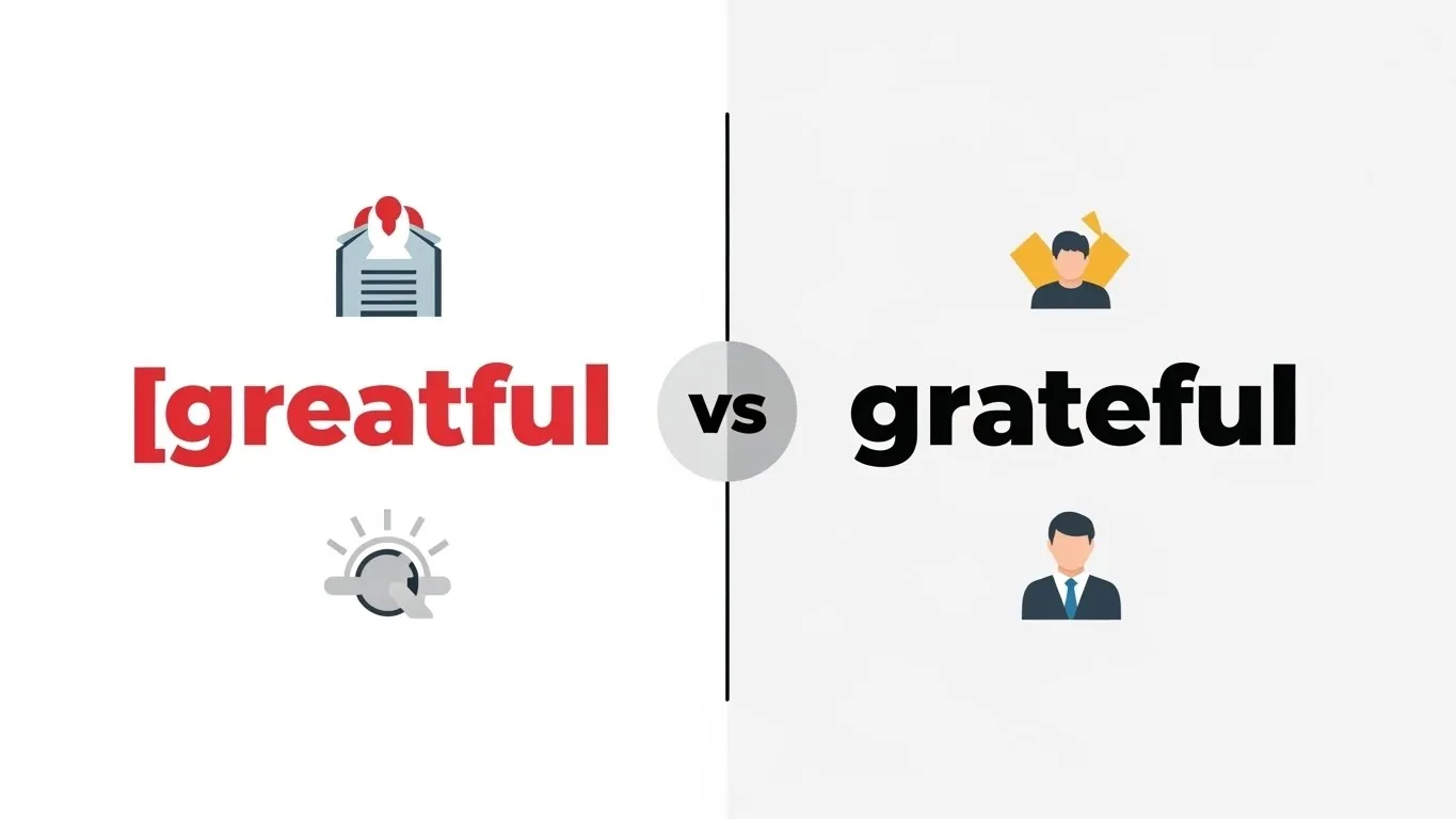 greatful or grateful