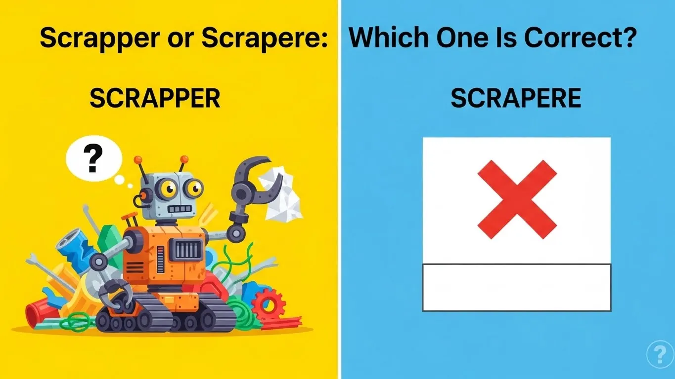 scrapper or scraper
