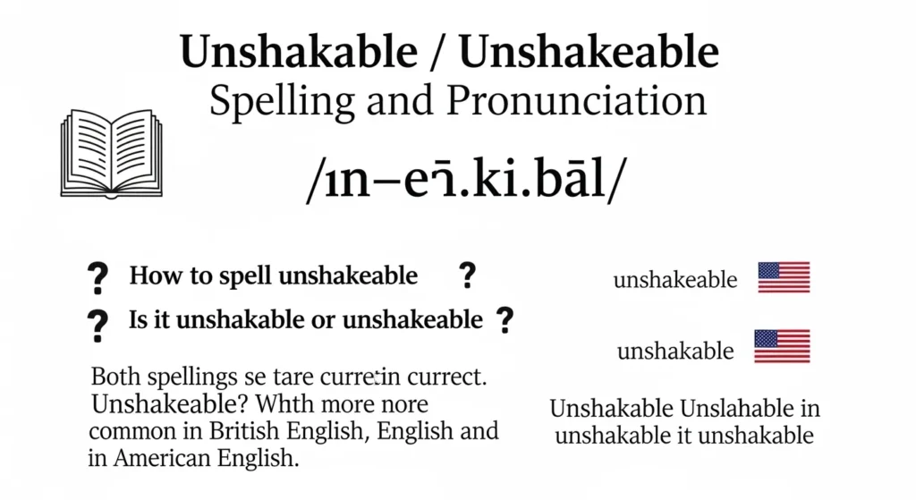 Spelling Questions & Pronunciation Guide