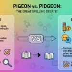 pidgeon or pigeon
